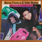 Aretha Franklin& James Brown:Gimme Your Love.Vinyl,12"single - pikkukuva 1