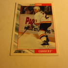 score 92 lätkäkortti canucks jyrki lumme - pikkukuva 1