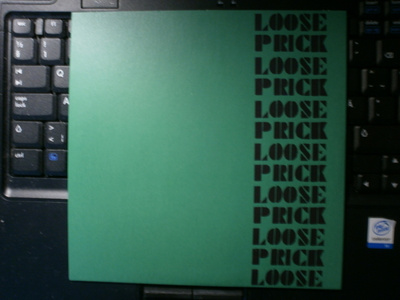 LOOSE PRICK Mua Potkitaan Päähän/Velton Nimeen 7". MINT.