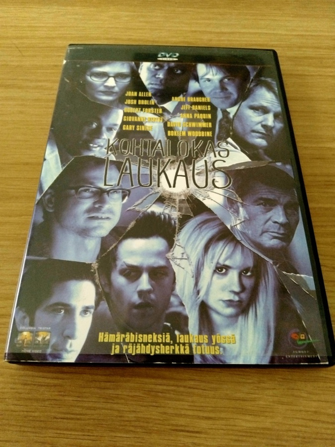 KOHTALOKAS LAUKAUS       DVD           ( egmont )