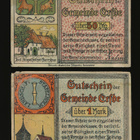Saksa Notgeld 50Pfg, 1Mk, Erfde - pikkukuva 2