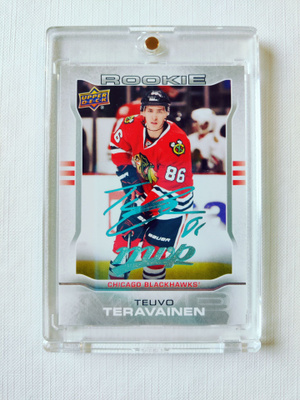 Teuvo Teräväinen - 14-15 MVP Silver Script Rookie