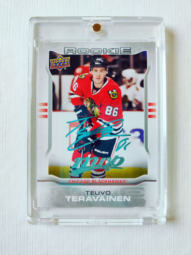 Teuvo Teräväinen - 14-15 MVP Silver Script Rookie
