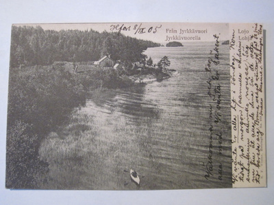 VANHA Postikortti Lohja 1905