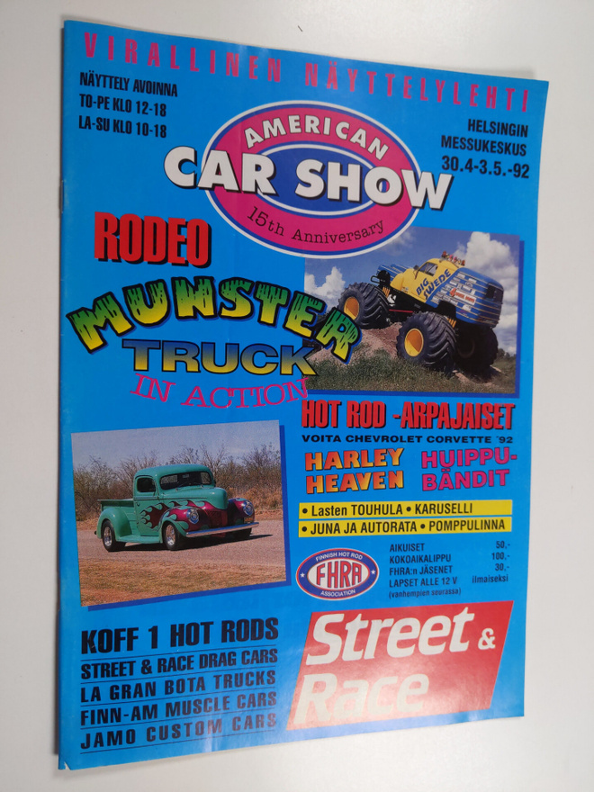 American Car Show 30.4-3.5.-92