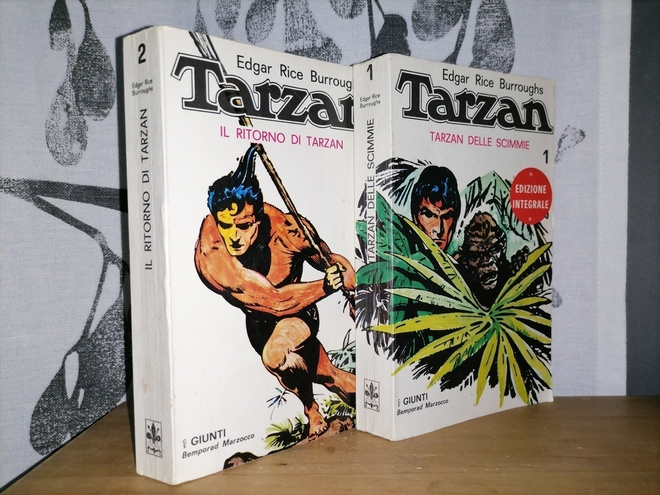 Tarzan 1 ja 2 - Italiankieliset - Edgar Rice Burroughs