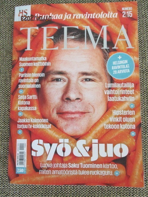 HS TEEMA 2 / 2015 - SYÖ & JUO