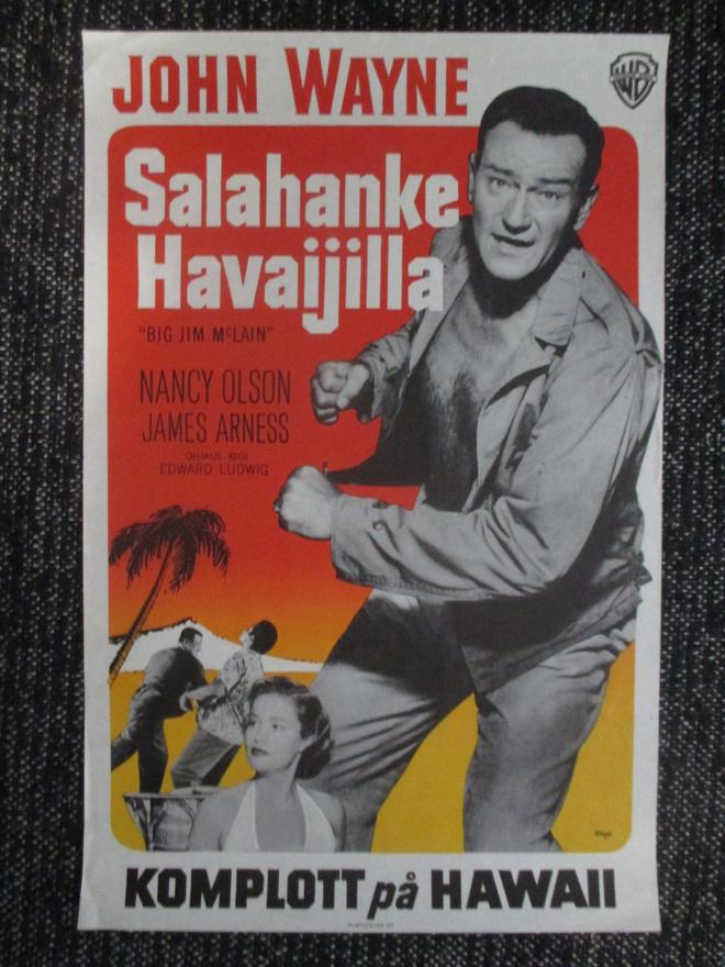 Salahanke Havaijilla (1952) - elokuvajuliste - John Wayne