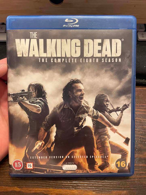 Walking dead - Eight season (6-disc, bluray, nordic)