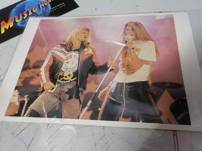 MÖTLEY CRUE / SKID ROW POSTIKORTTI