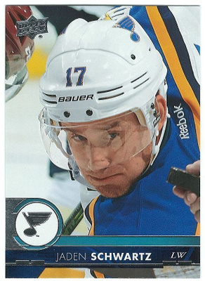 17-18 Upper Deck #159 Jaden Schwartz