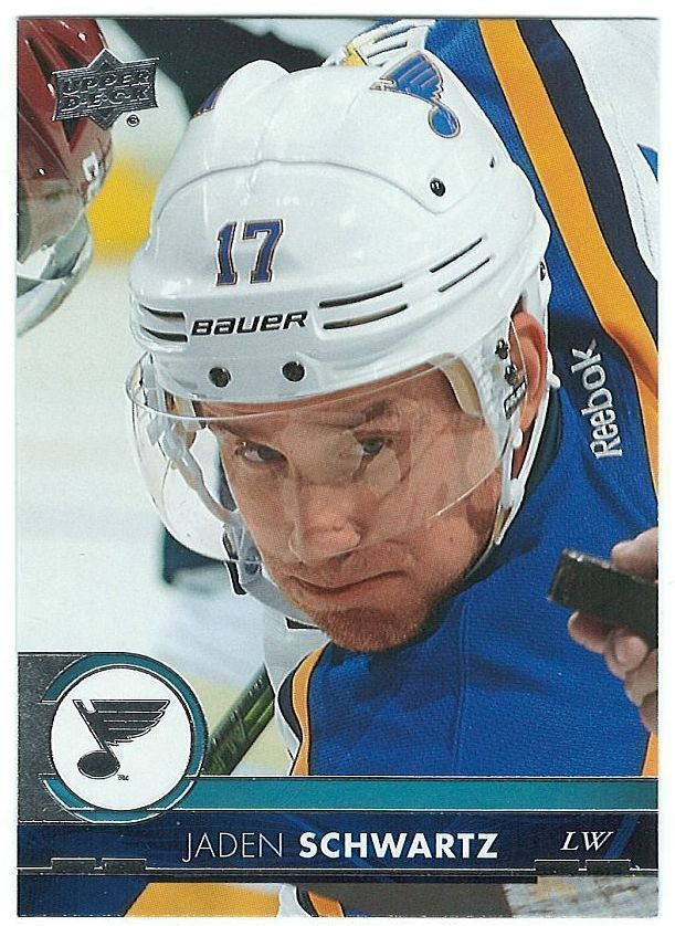17-18 Upper Deck #159 Jaden Schwartz