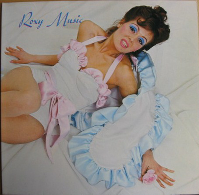 Roxy Music – Roxy Music, Pink rim label design.