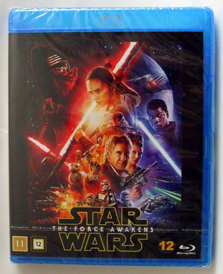 Star Wars The Force Awakens Blu-ray(2Levyä)(A,B,C)