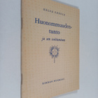 Helge Ukkola : Huonommuudentunto ja sen voittaminen - pikkukuva 1