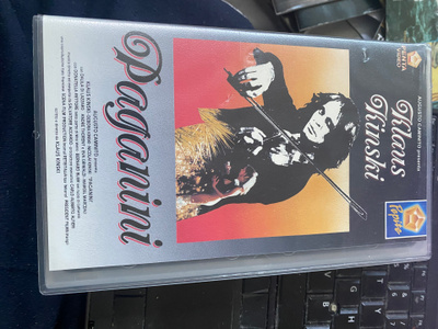 Klaus Kinski: Paganini VHS