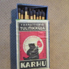neljä vintage tulitikkuaskia - pikkukuva 5
