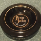 Vintage Long John Scotch Whisky Large ceramic Ashtray Black - pikkukuva 1