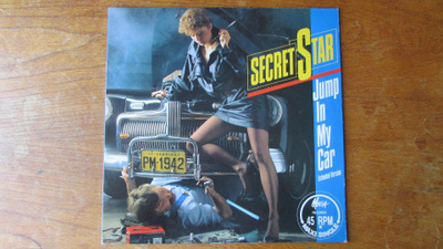 Secret Star – Jump In My Car (EXTRA-RARE 80-uvun disco, 12")