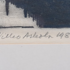 Vilho Askola  SUO TUNTURI KITTILÄ  grafiikka vuodelta 1980 - pikkukuva 5