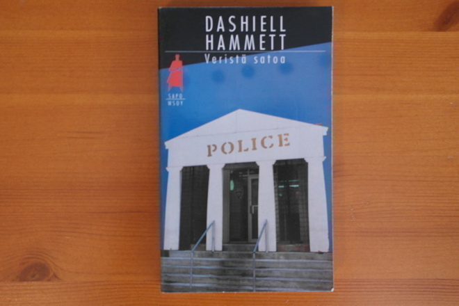 Dashiell Hammet:Veristä satoa.2.P.1988.Nid.Sapo196.Hyvä!