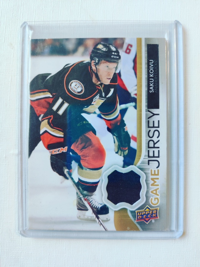 Saku Koivu - 14-15 UD Game Jersey