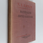 V. I. Lenin : Materialismi ja empiriokritisismi : arvoste... - pikkukuva 1