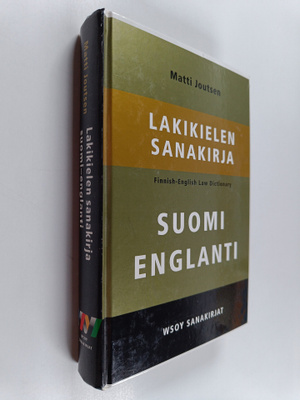 Matti Joutsen : Lakikielen sanakirja : suomi-englanti = F...