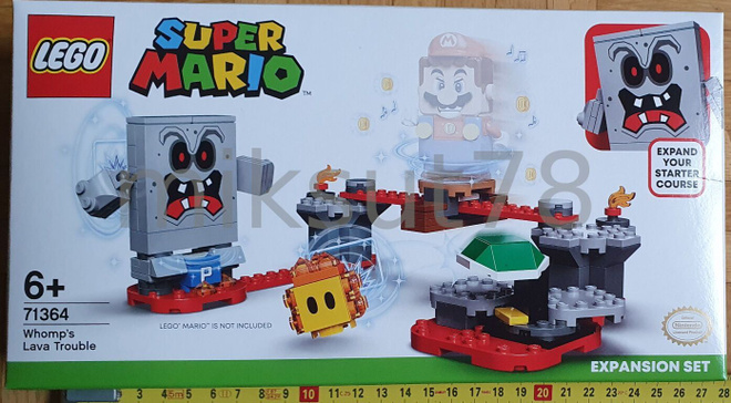 LEGO Super Mario 71364 Whompin laavahaaste *UUSI