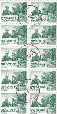 RUOTSI 1975 - Fa 909 BB PARIT LEIMATTUNA