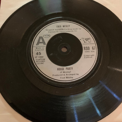 FRED WESLEY: House Party * I Make Music *UK 1980