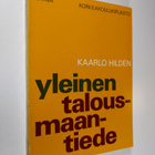 Kaarlo Hilden : Yleinen talousmaantiede - pikkukuva 1