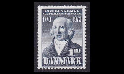 Tanska 542 ** Eläinlääkärikoulu 200v (1973)