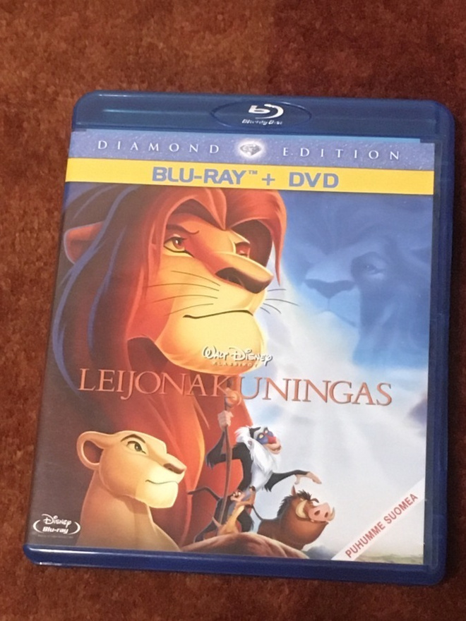 LEIJONAKUNINGAS - BLU-RAY + DVD