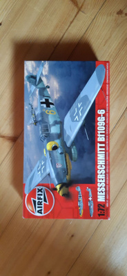 Messerschmitt BF109G-6 Airfix 1:72 KUIN UUSI!