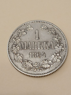 1 Markka 1864