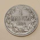 1 Markka 1864 - pikkukuva 1