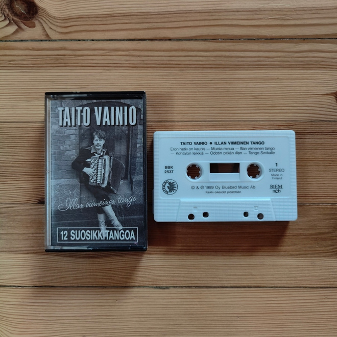 Taito Vainio - Illan Viimeinen Tango c-kasetti