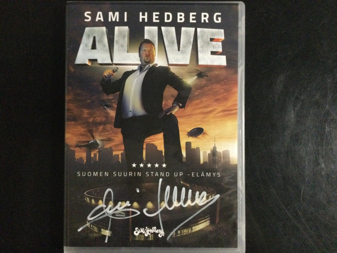 SAMI HEDBERG - ALIVE. STAND UP DVD+ nimmari.