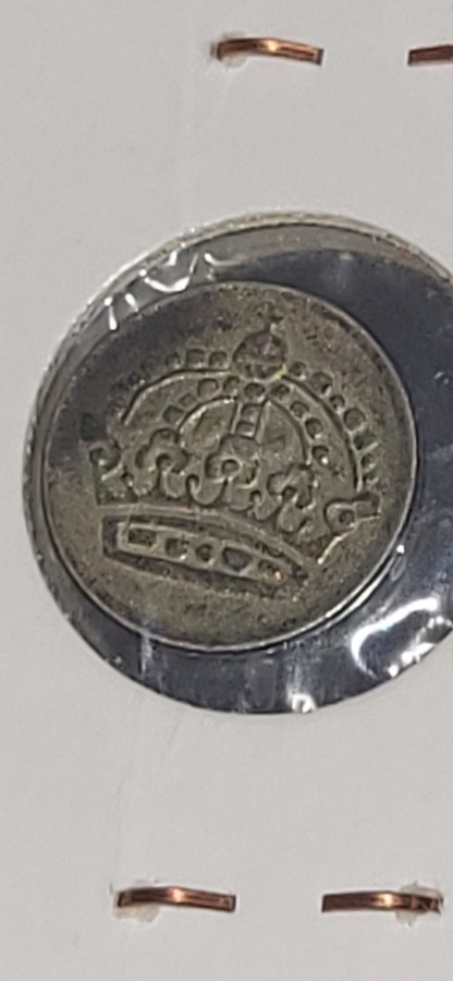 Sverige 10 öre 1959 hopeaa kolikko