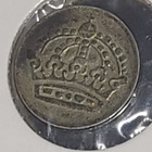 Sverige 10 öre 1959 hopeaa kolikko - pikkukuva 1