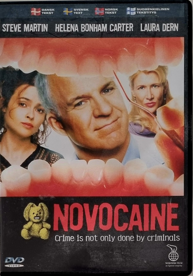 NOVOCAINE - VAARALLINEN POTILAS  DVD