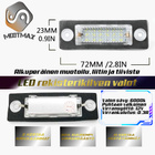 Volkswagen LED rekisterikilven valot — kirkkaan - pikkukuva 1