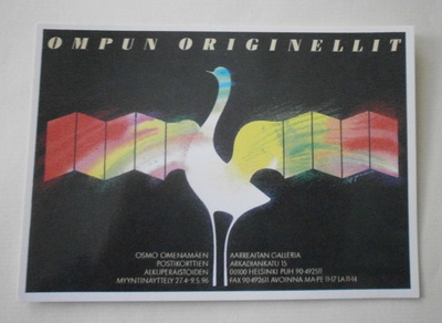 Omppu Omenamäki - Ompun originellit -mainospk 1996, ei p.