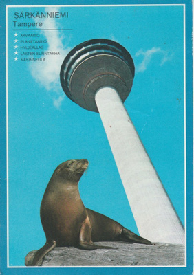 Postikortti, TAMPERE, Särkänniemi, Näsinneula
