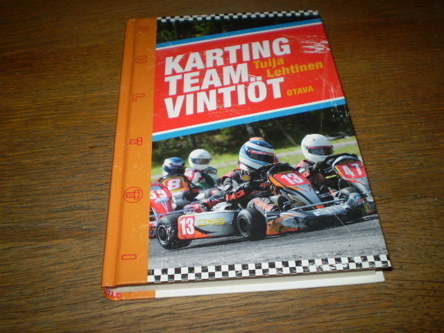 Tuija Lehtinen Karting team Vintiöt