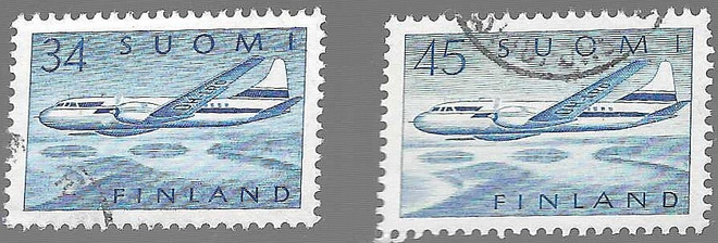 M54 34 MK JA 45 MK CONVAIR METROPOLITAN LEIMATTUINA YLEISMER