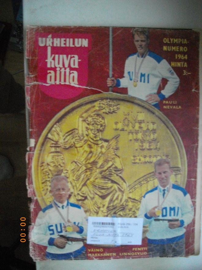Urheilun Kuva-Aitta olympianumero 10/1964