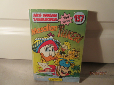 Aku Ankan taskukirja 137 - Masalian tiikeri (1.Painos)