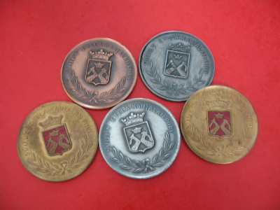 5 kpl palkintomitalia